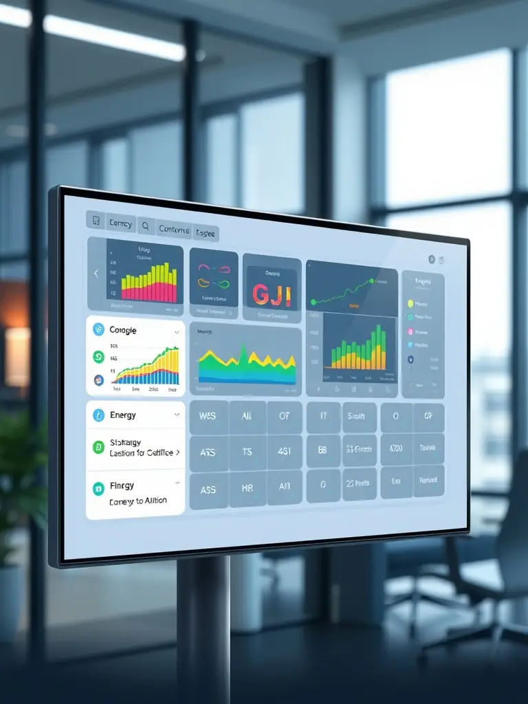 A schematic diagram illustrating the AI-driven energy management system, showing how it optimizes energy usage and predicts demand.